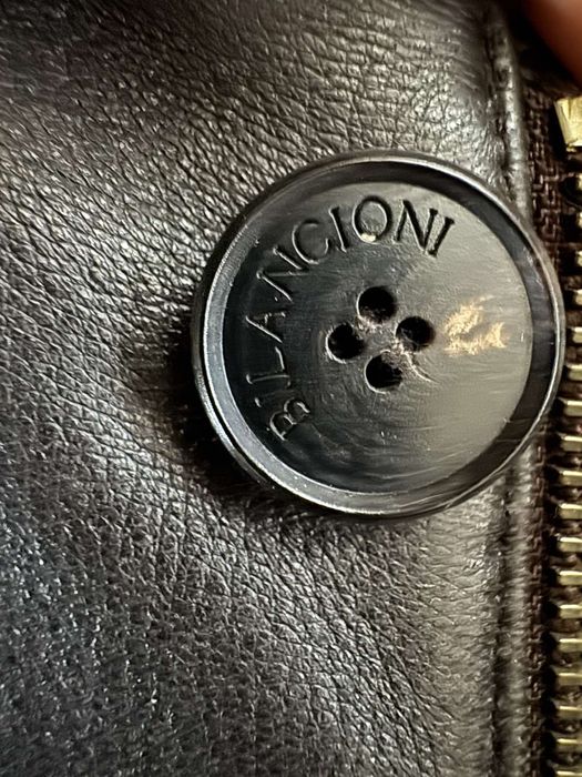 Шкіряна куртка чол.bilancioni