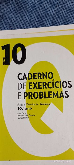 Física química 10º ano caderno de exercícios e problemas