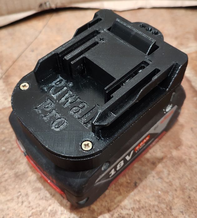 Adapter Riwall Pro na baterie Bosch GBA, GSR Pro