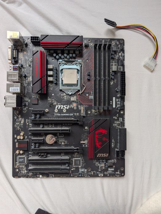 i5 6600k + Z170A Gaming M3