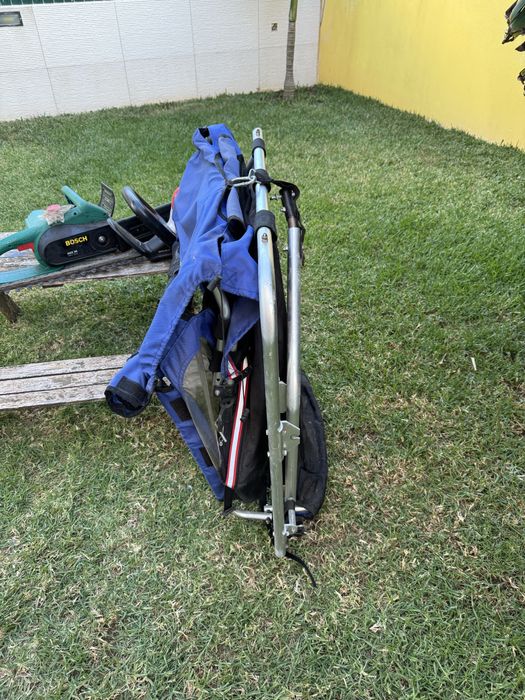 Atrelado de transporte de crianças para bicicleta