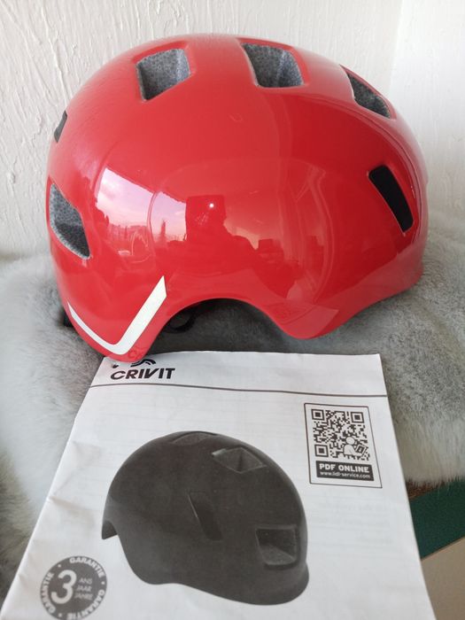 Детский велосипедный шлем CRIVIT Німеччина 

Чрезвычайно легкий с высо