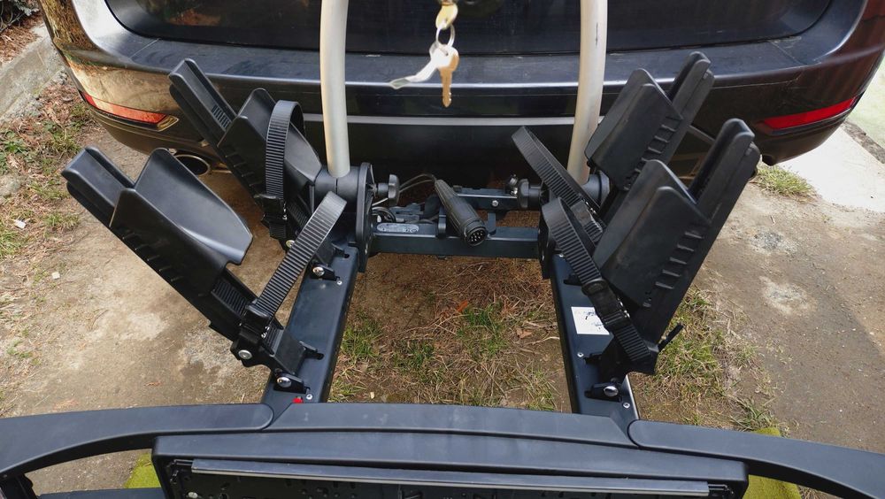 Kompaktowy bagażnik rowerowy na hak WESTFALIA BC 60 stan bdb