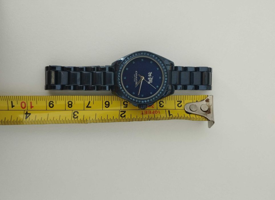 Relógio Coach mulher azul