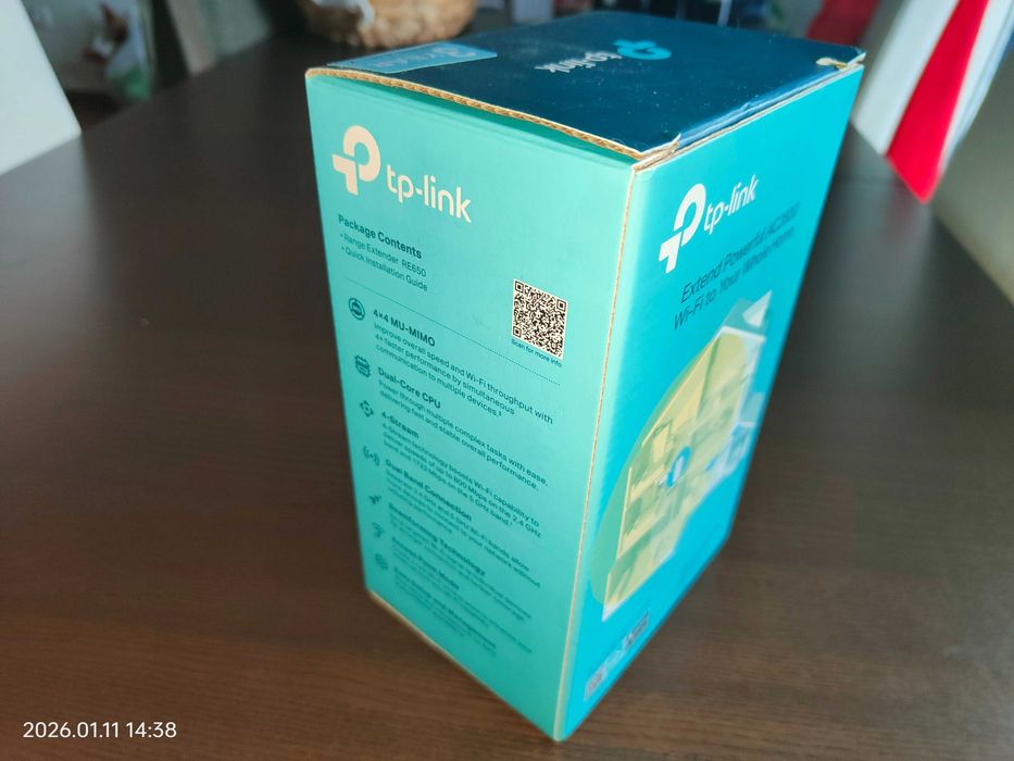 Vendo repartidor de sinal Tp Link RE 650 como novo