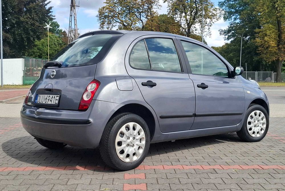 Nissan Micra 1.2 80KM 2008r. | niski przebieg | klimatyzacja | bez korozji