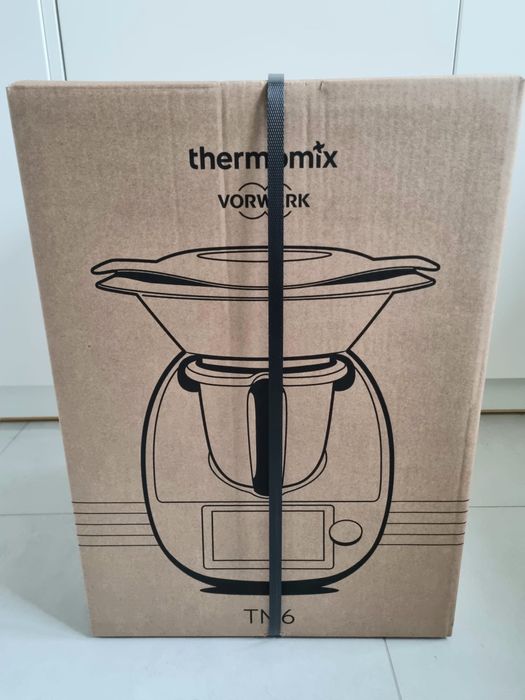 Thermomix TM6 czarny NOWY dostępny od ręki gwarancja do kwietnia 2026