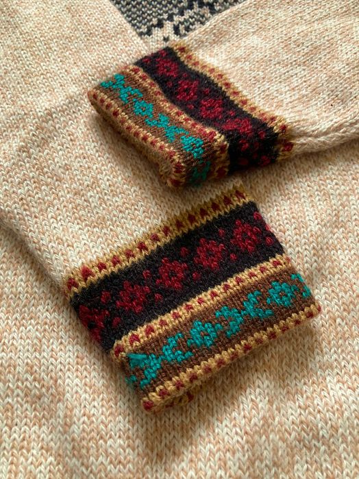 Светр CAHUANA з вовни альпаки | кофта, свитер, джемпер | S | Peru | як новий