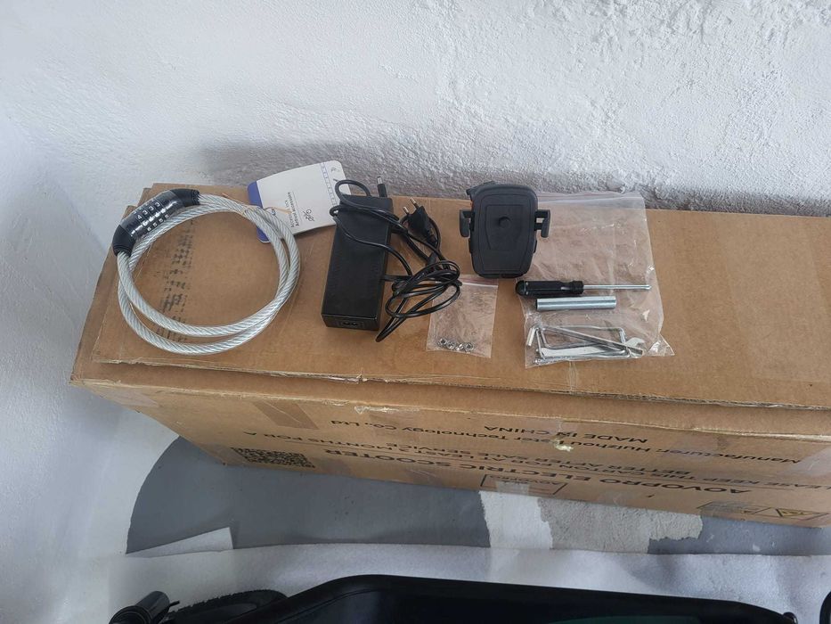 Trotinete Elétrica Aovo Pro 500W 48v – Quase Nova!