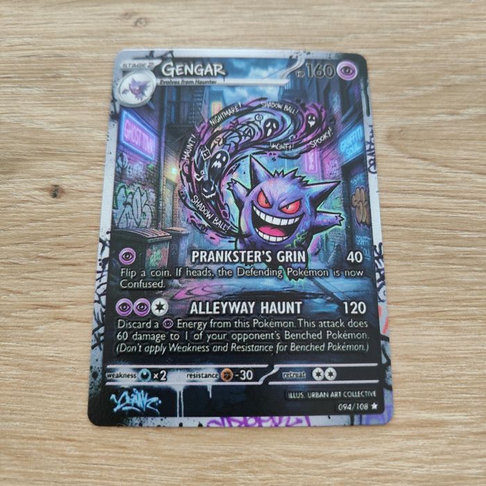 Zestaw Karty Pokemon Gengar