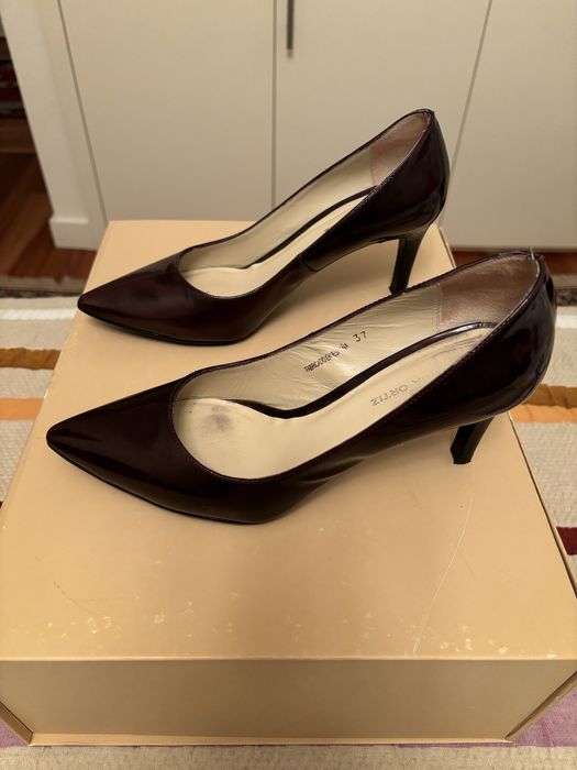 Sapatos salto alto Gloria Ortiz bordeaux