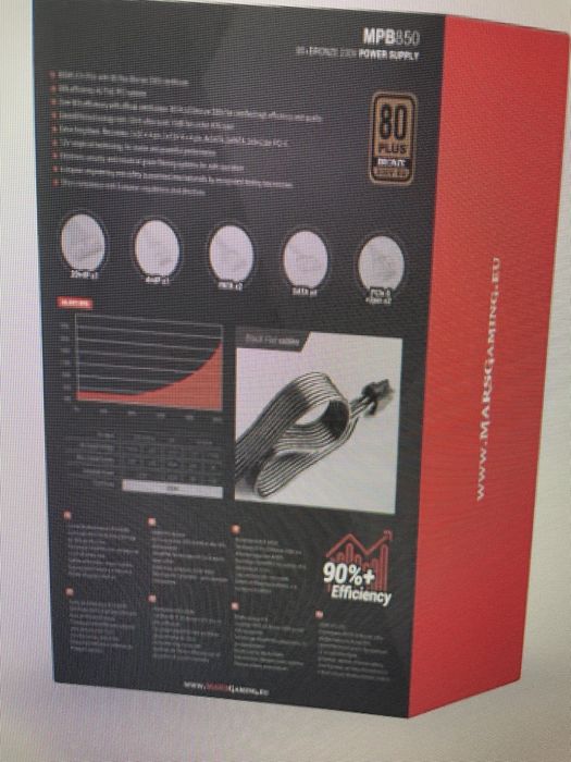 Fonte Mars Gaming MPB850