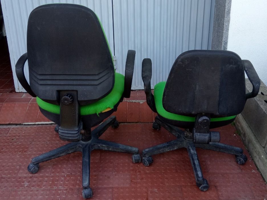 Conjunto de 2 cadeiras de escritório