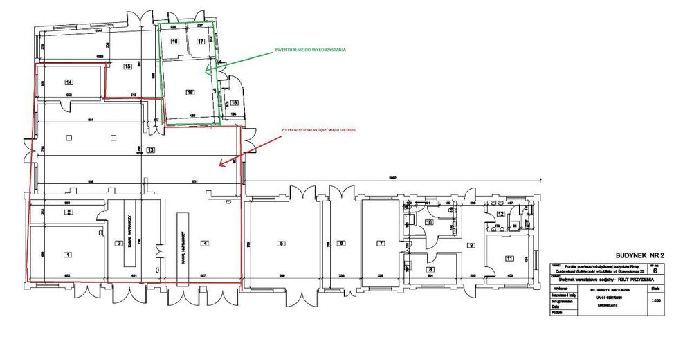 Budynki biurowo usługowe 200m2 ul. Gospodarcza