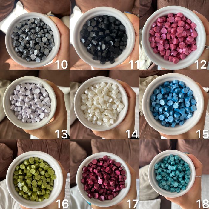 100pcs PRETO cera selar lacre sinete selo carimbar craft scrapbook