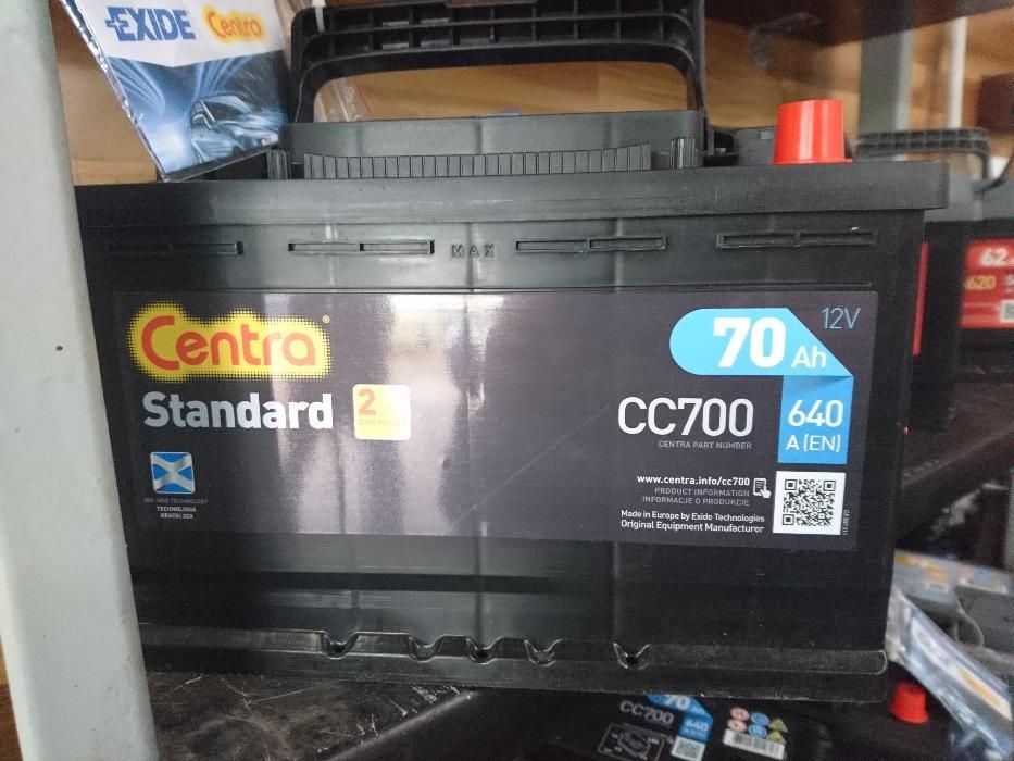 Akumulator Centra Standard 70Ah SZCZECIN POMORZANY