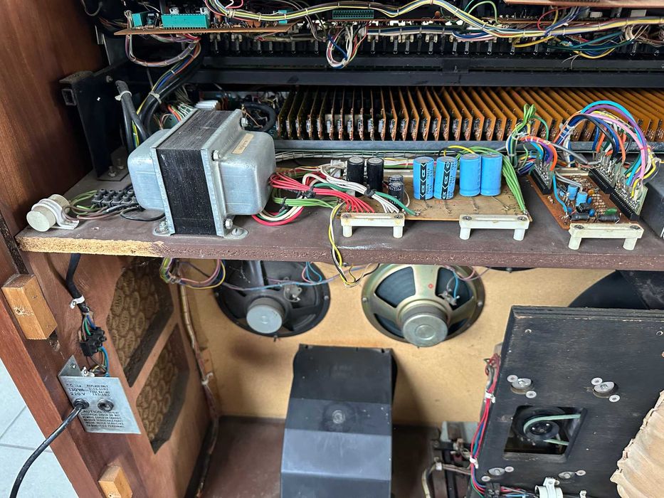 Órgão móvel Lira 100R Intelligente - 2 teclados com leslie integrada