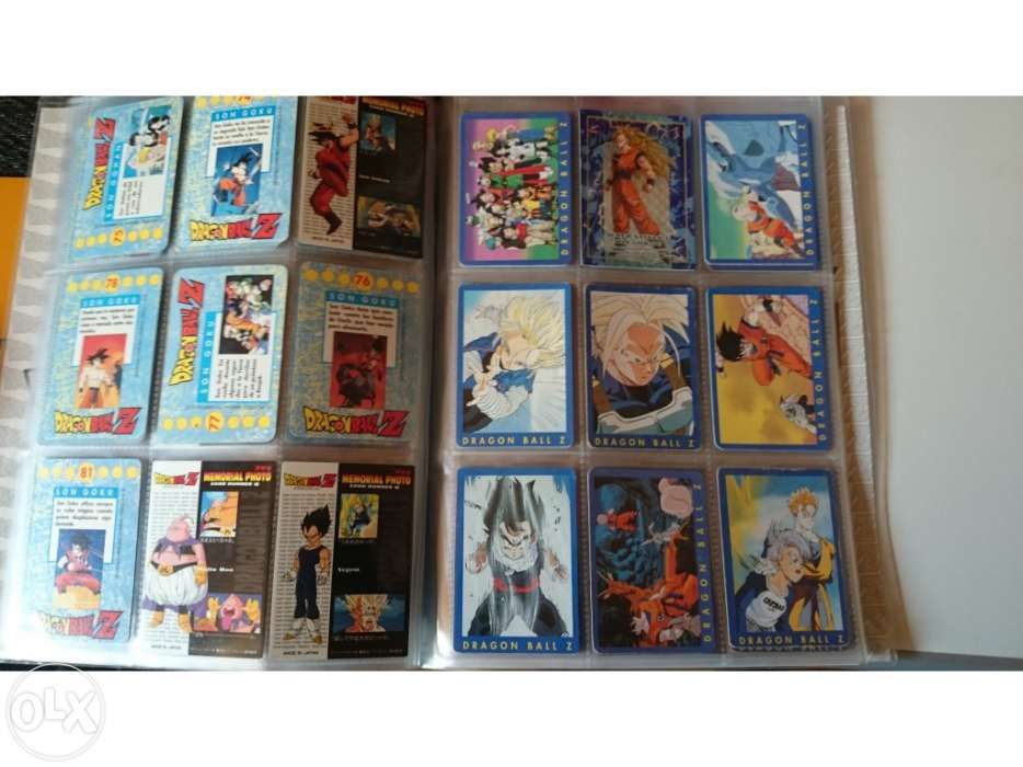 Dragon Ball Z Caderneta completa