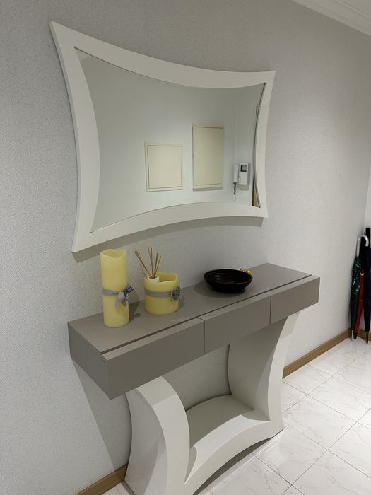 Espelho e Coluna de Entrada