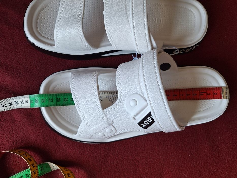 Męskie klapki 44,5 wkładka 28cm