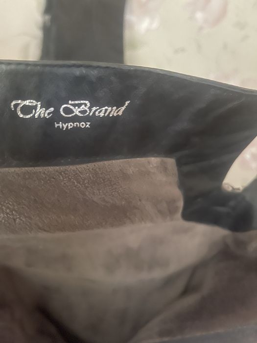 Сапоги кожа б/у высокие