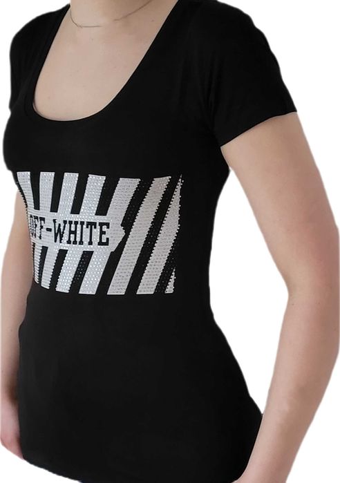 Koszulka damska OFF WHITE zdobienia