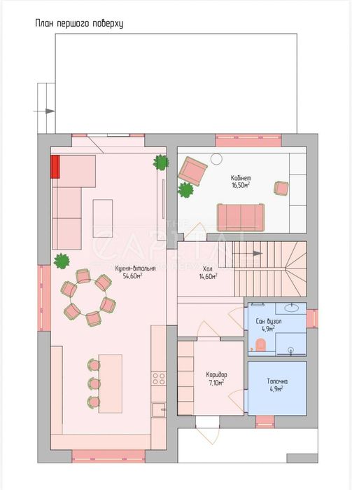Продаж будинку біля лісу  Газ ХОДОСОВКА
