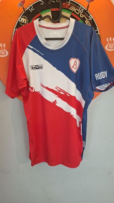 zestaw koszulek piłkarskich Budowlani Łódź, rugby, Keeza