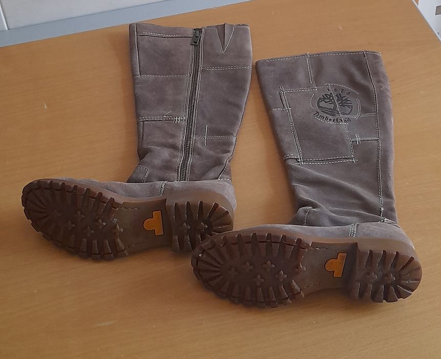 Botas Timberland em pele tamanho 36