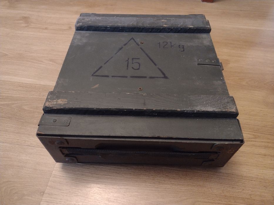 Skrzynia wojska na amunicję