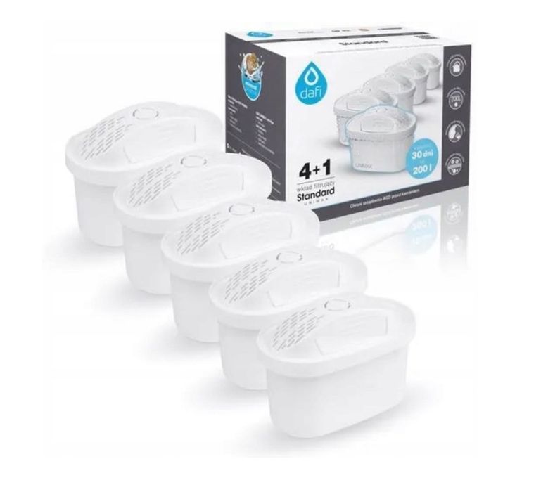 Filtry Dafi Unimax do dzbanek Dafi Crystal / Filtr do wody Dafi 5 szt