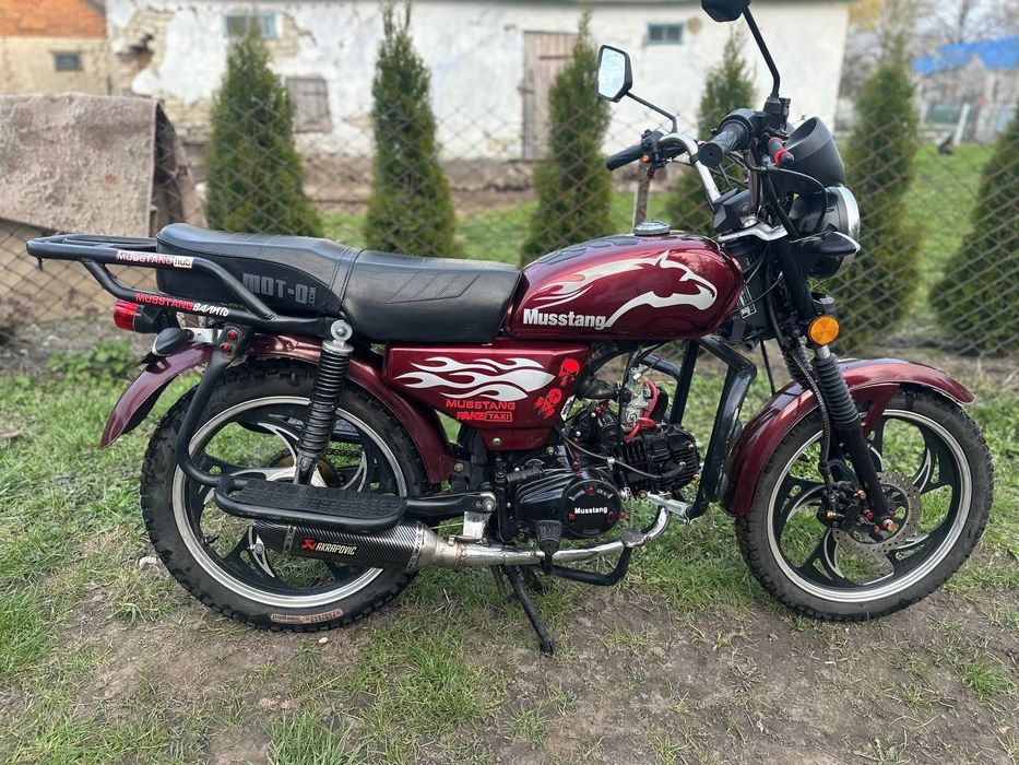 Альфа мустанг мт125
