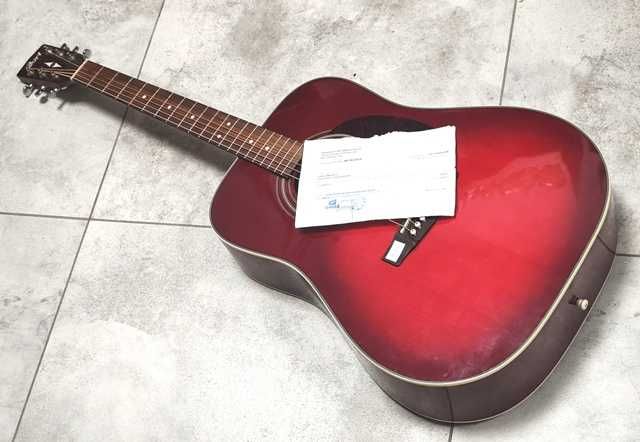 Gitara akustyczna Cort Earth 70 TWB kolor wiśni