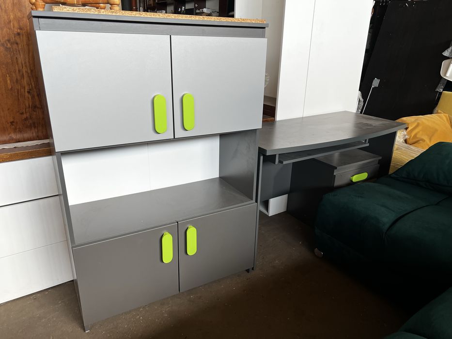 Komplet szafka plus biurko 300 zl