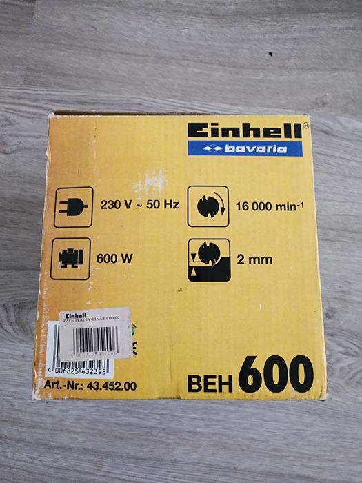 Plaina eléctrica Einhell BEH 600