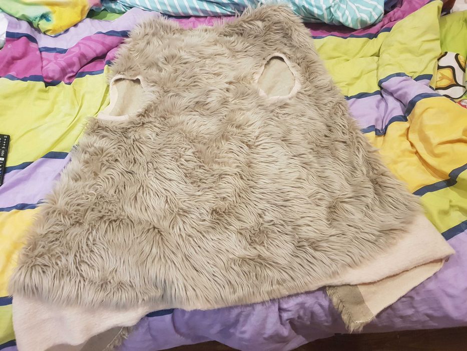 Kamizelka futerkowa dluga