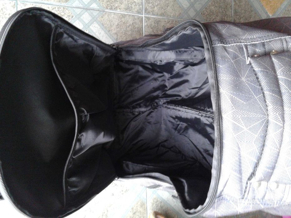 Trolley escolar de rodas grandes, como NOVO!