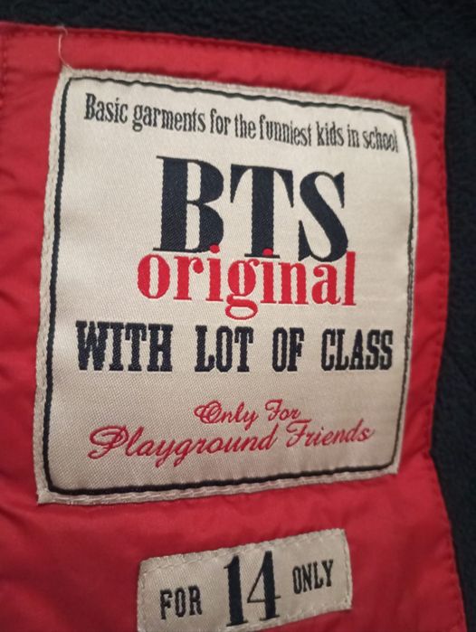 Casaco BTS Original Tamanho M