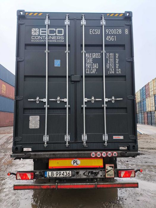 Kontener morski magazynowy 40HC_OW NOWY, ONE WAY – PROMOCYJNA CENA