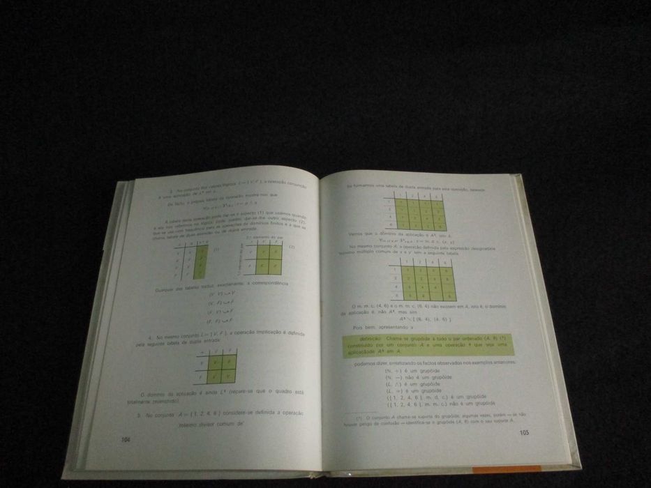 Livros Compêndio de Matemática 1º Ano Maria Madalena Garcia
