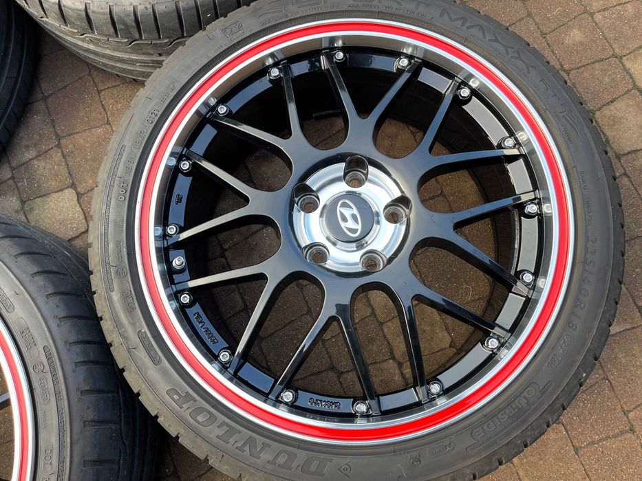 4007. Koła letnie Ceed Hyudai i30 Mazda 5x114.3 225/40/18 7mm Dunlop