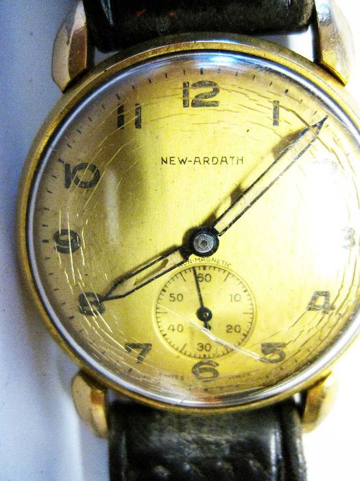 vintage relógio de pulso suíço NEW-ARDATH - à trabalhar
