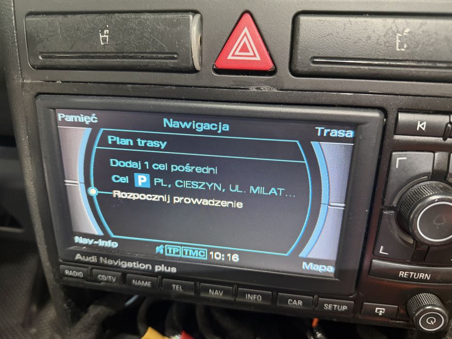 Radio audi navigation plus