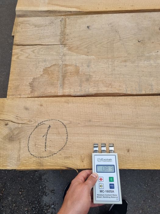 Дошка Дуб 50мм суха, mix