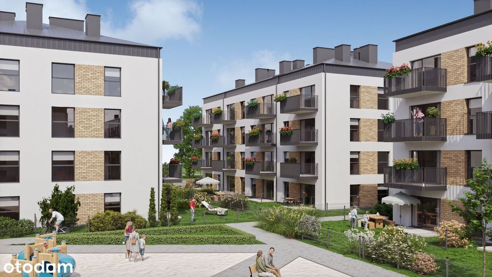 2-pokojowe mieszkanie 50m2 + balkon Bez Prowizji