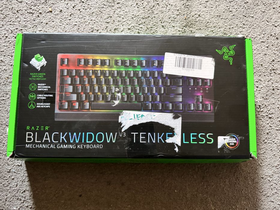 Klawiatura razer blackwidow  v3 tenkeyless