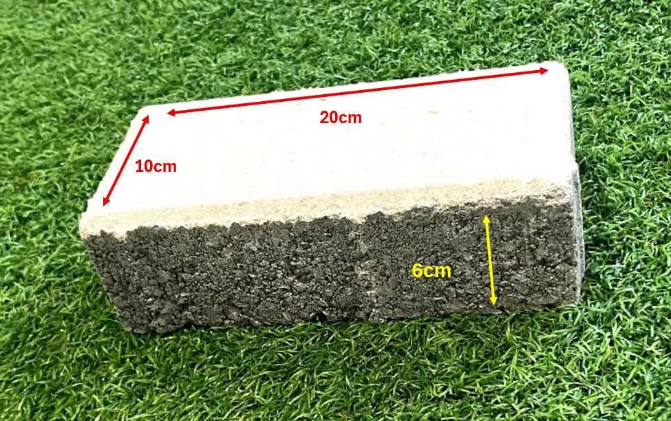 Blocos de Pavê Holanda Branco – Novos, 70m² (cerca de 3.500 unidades)