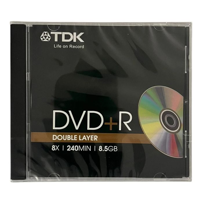 DVD+R  DL da TDK - Novos!