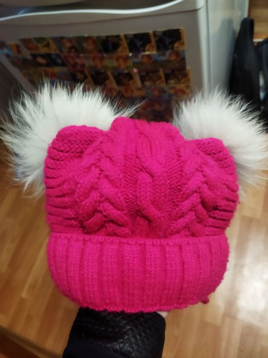 Зимняя шапка на 1-1,5 года