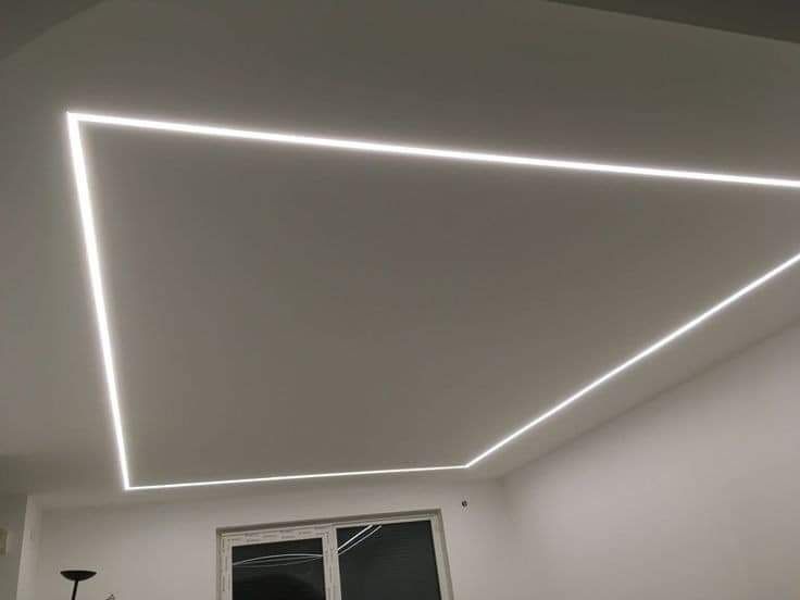 Sufit Napinany Led